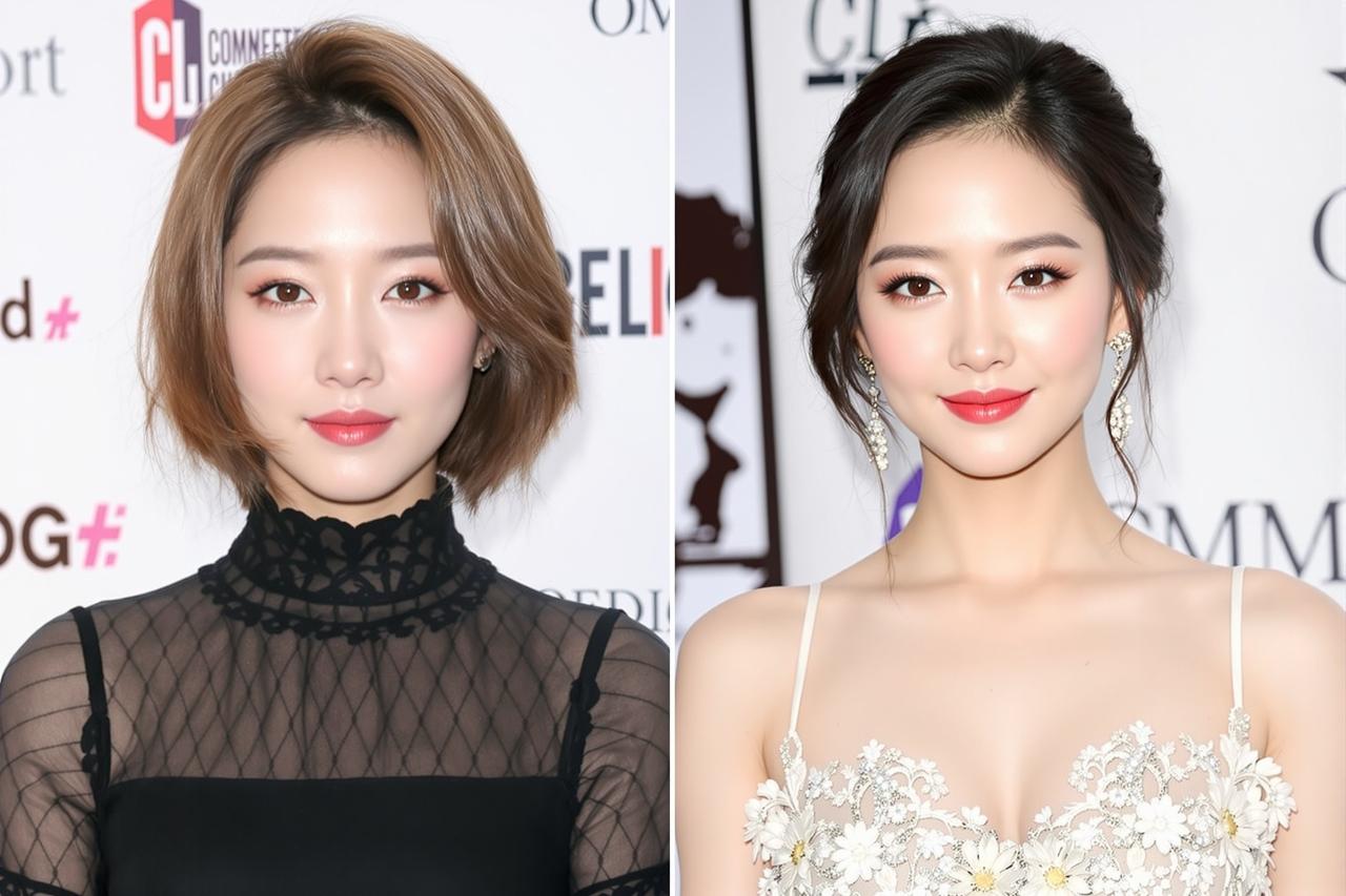 某女星被曝整容前后对比照，网友：认不出来了